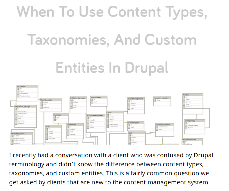 Drupal ワークショップ　コンテンツタイプ　タクソノミー