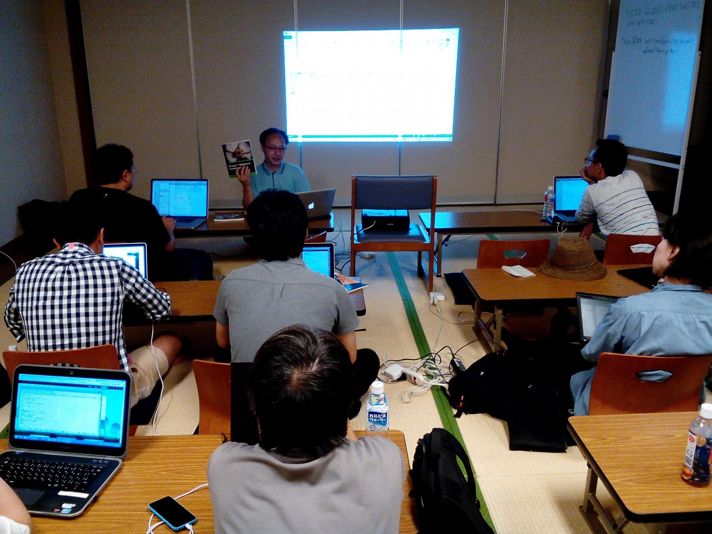 Drupal Global Training Days 2015-0822 Tokyo Japan